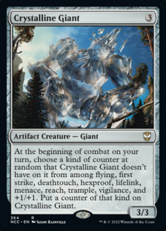 Crystalline Giant [Streets of New Capenna Commander] | Kessel Run Games Inc. 