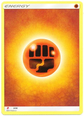 Fighting Energy (3/30) [Sun & Moon: Trainer Kit - Lycanroc] | Kessel Run Games Inc. 