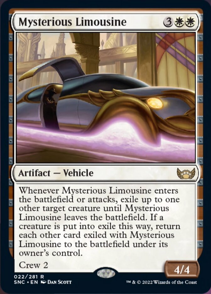 Mysterious Limousine [Streets of New Capenna] | Kessel Run Games Inc. 