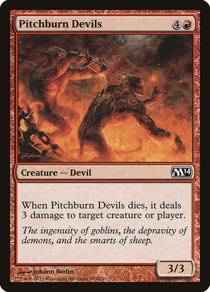 Pitchburn Devils [Magic 2014] | Kessel Run Games Inc. 