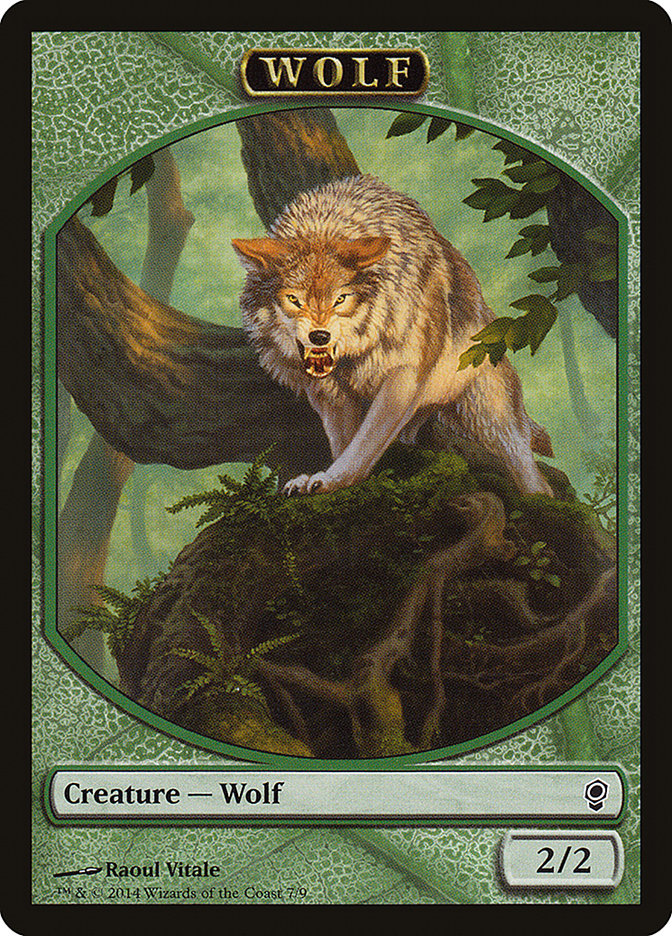 Wolf Token [Conspiracy Tokens] | Kessel Run Games Inc. 
