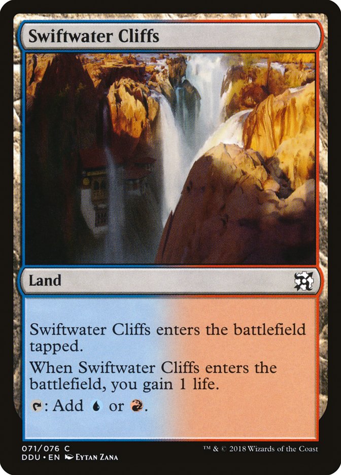 Swiftwater Cliffs [Duel Decks: Elves vs. Inventors] | Kessel Run Games Inc. 