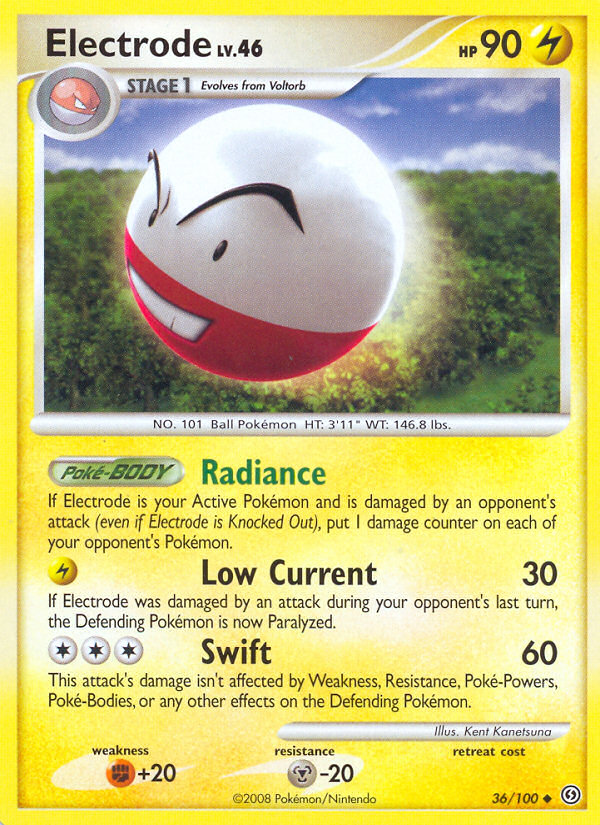 Electrode (36/100) [Diamond & Pearl: Stormfront] | Kessel Run Games Inc. 