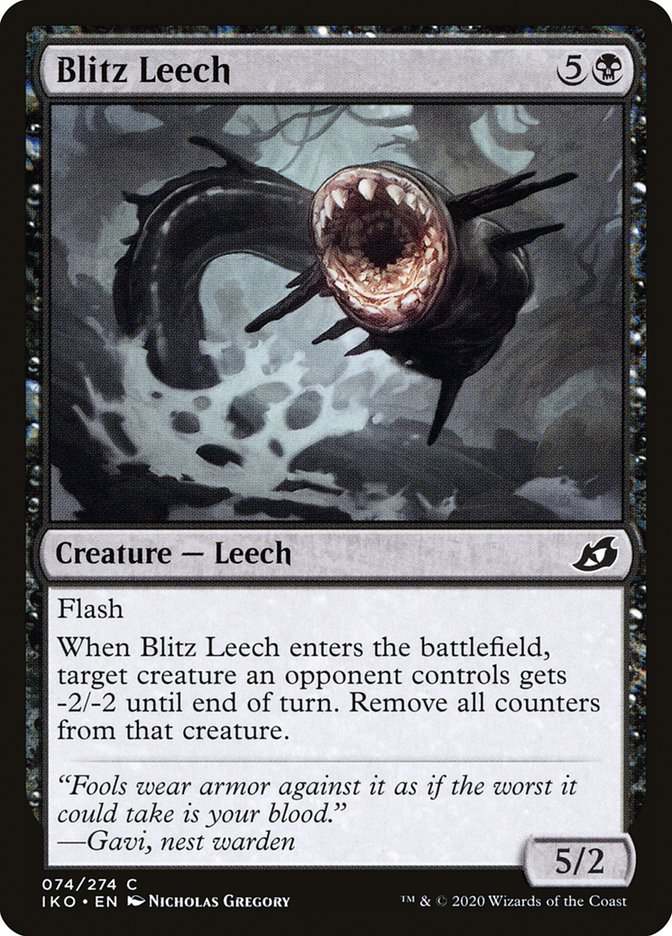 Blitz Leech [Ikoria: Lair of Behemoths] | Kessel Run Games Inc. 