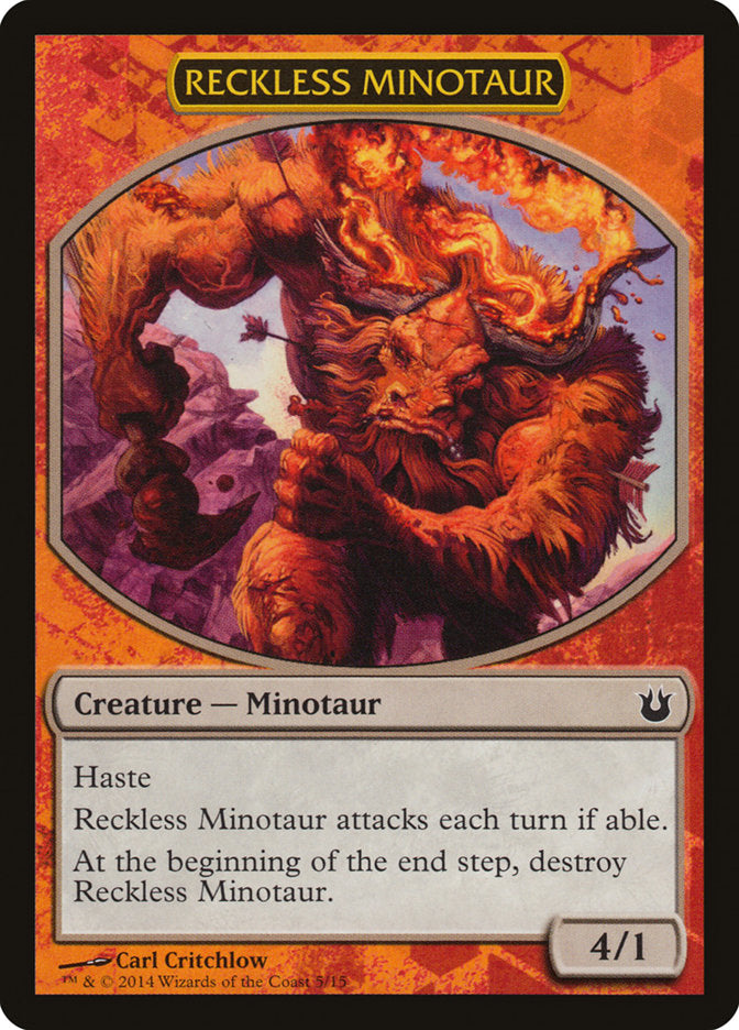 Reckless Minotaur [Born of the Gods Battle the Horde] | Kessel Run Games Inc. 