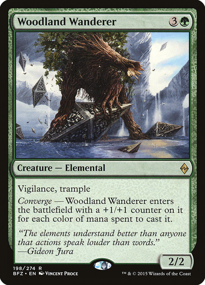 Woodland Wanderer [Battle for Zendikar] | Kessel Run Games Inc. 