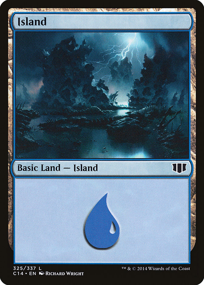 Island (325) [Commander 2014] | Kessel Run Games Inc. 