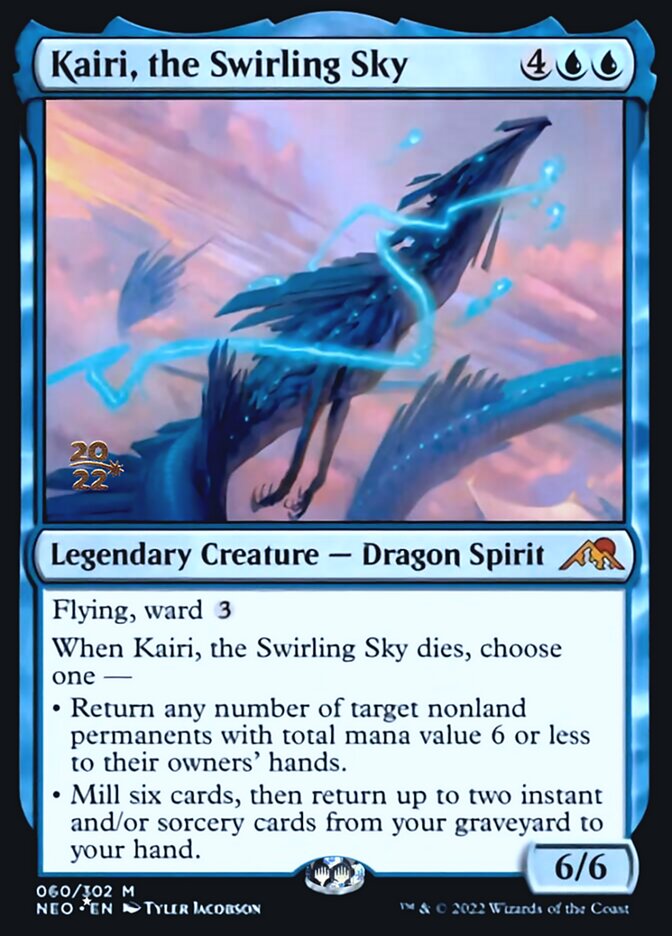 Kairi, the Swirling Sky [Kamigawa: Neon Dynasty Prerelease Promos] | Kessel Run Games Inc. 