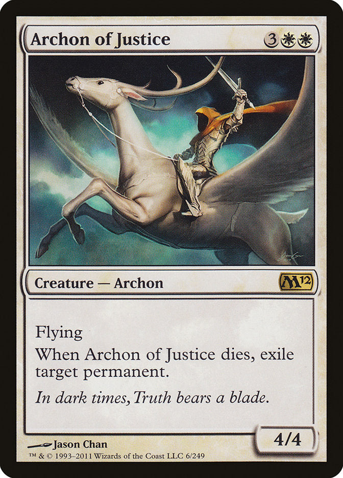 Archon of Justice [Magic 2012] | Kessel Run Games Inc. 