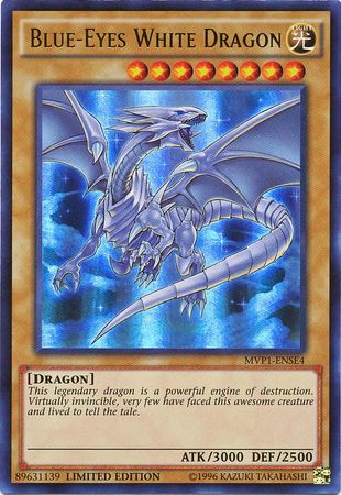 Blue-Eyes White Dragon [MVP1-ENSE4] Ultra Rare | Kessel Run Games Inc. 
