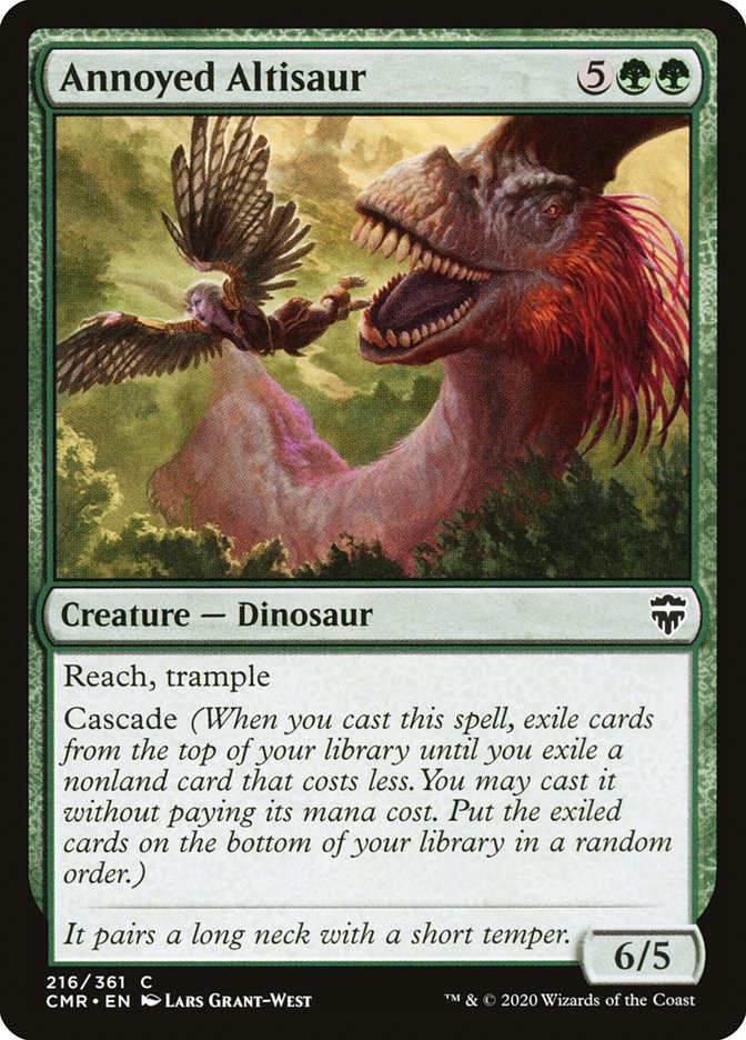 Annoyed Altisaur [Commander Legends] | Kessel Run Games Inc. 