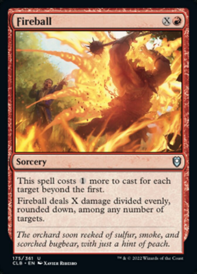 Fireball [Commander Legends: Battle for Baldur's Gate] | Kessel Run Games Inc. 