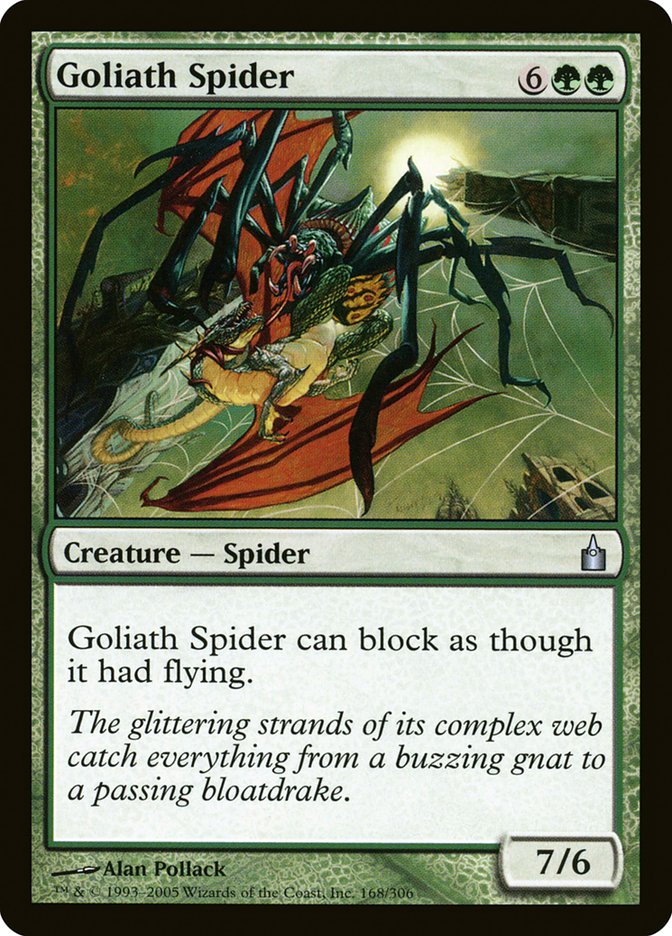 Goliath Spider [Ravnica: City of Guilds] | Kessel Run Games Inc. 