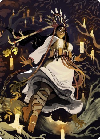 Candlegrove Witch 2 Art Card [Innistrad: Midnight Hunt Art Series] | Kessel Run Games Inc. 