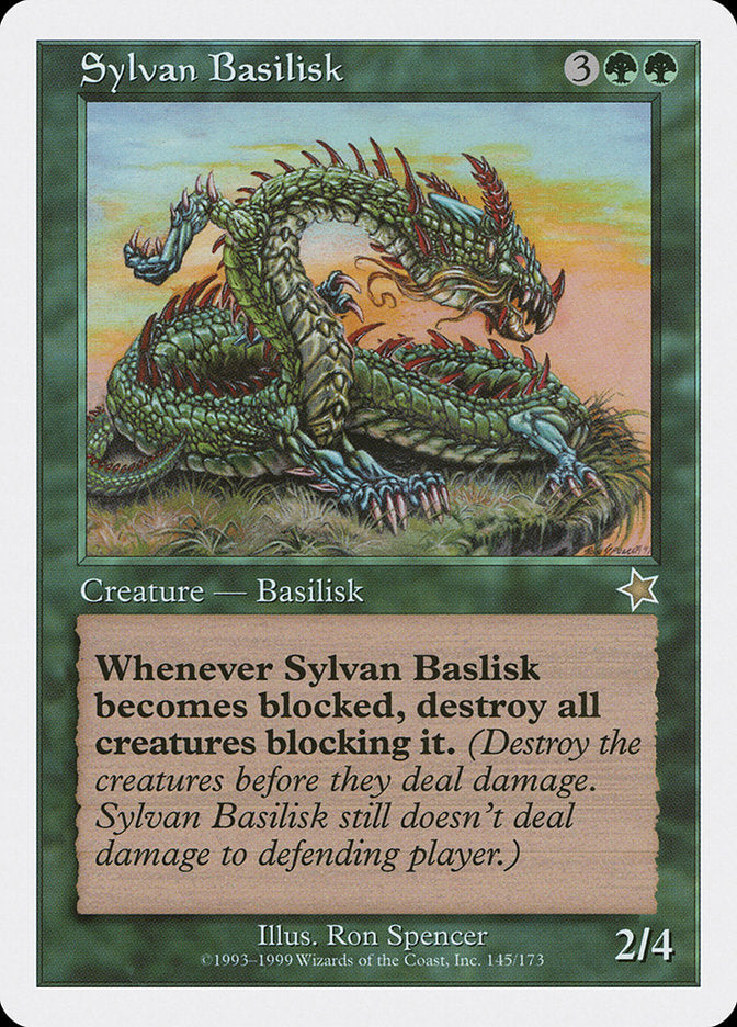 Sylvan Basilisk [Starter 1999] | Kessel Run Games Inc. 