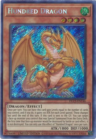 Hundred Dragon [DLCS-EN146] Secret Rare | Kessel Run Games Inc. 