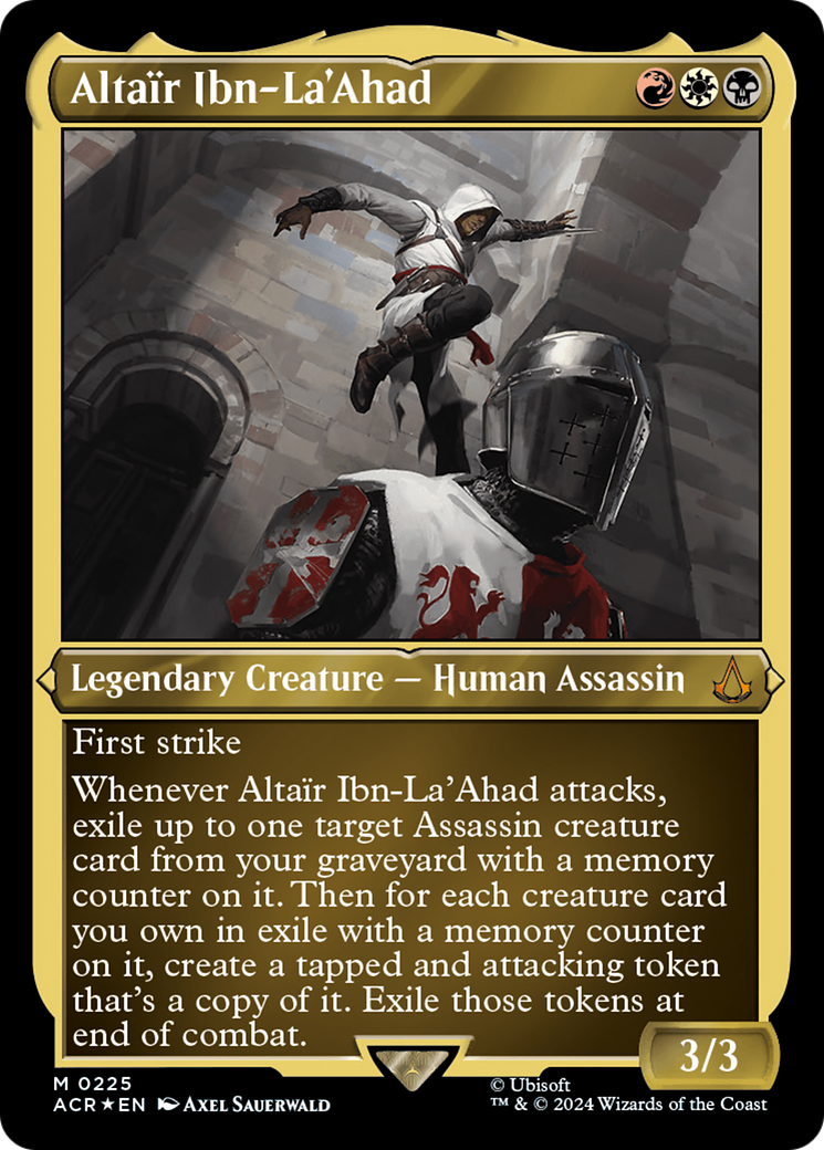 Altair Ibn-La'Ahad (Foil Etched) [Assassin's Creed] | Kessel Run Games Inc. 