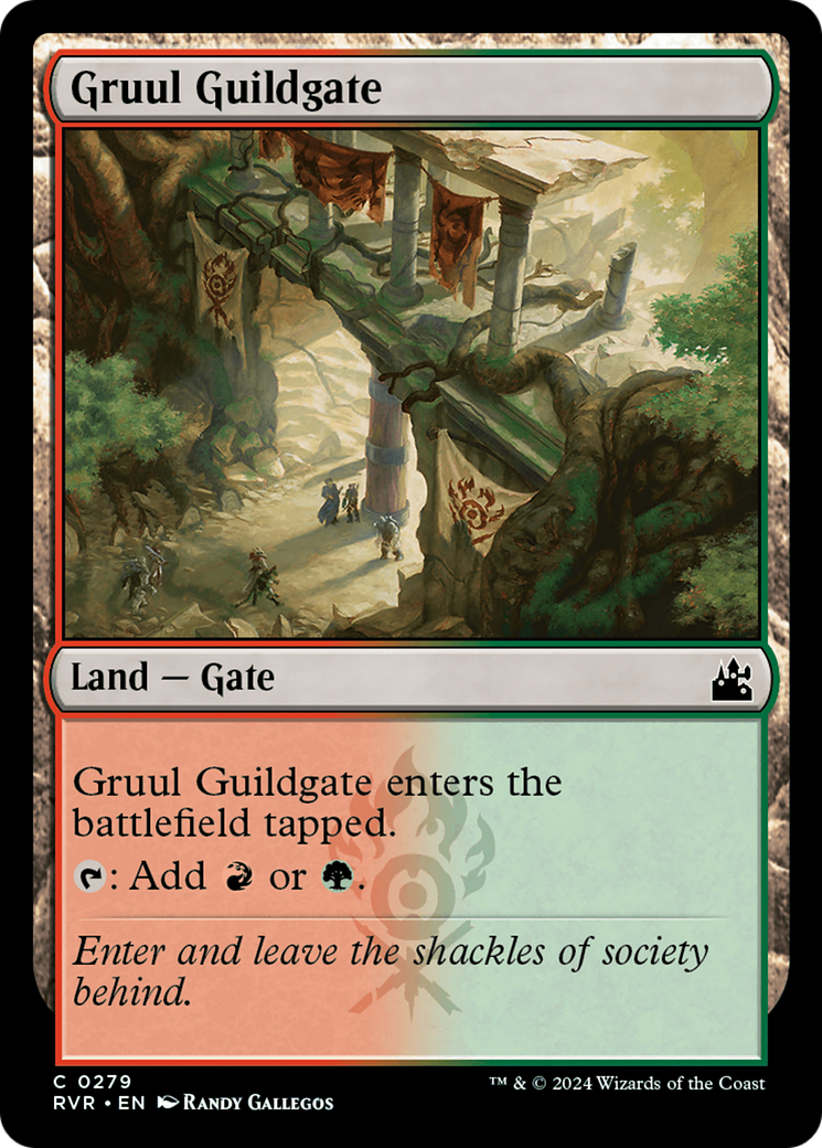 Gruul Guildgate [Ravnica Remastered] | Kessel Run Games Inc. 