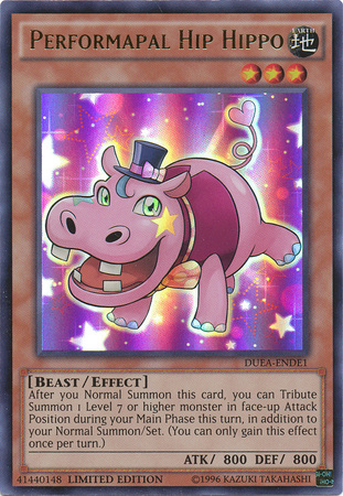 Performapal Hip Hippo [DUEA-ENDE1] Ultra Rare | Kessel Run Games Inc. 