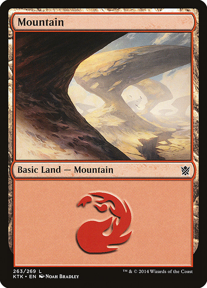 Mountain (263) [Khans of Tarkir] | Kessel Run Games Inc. 
