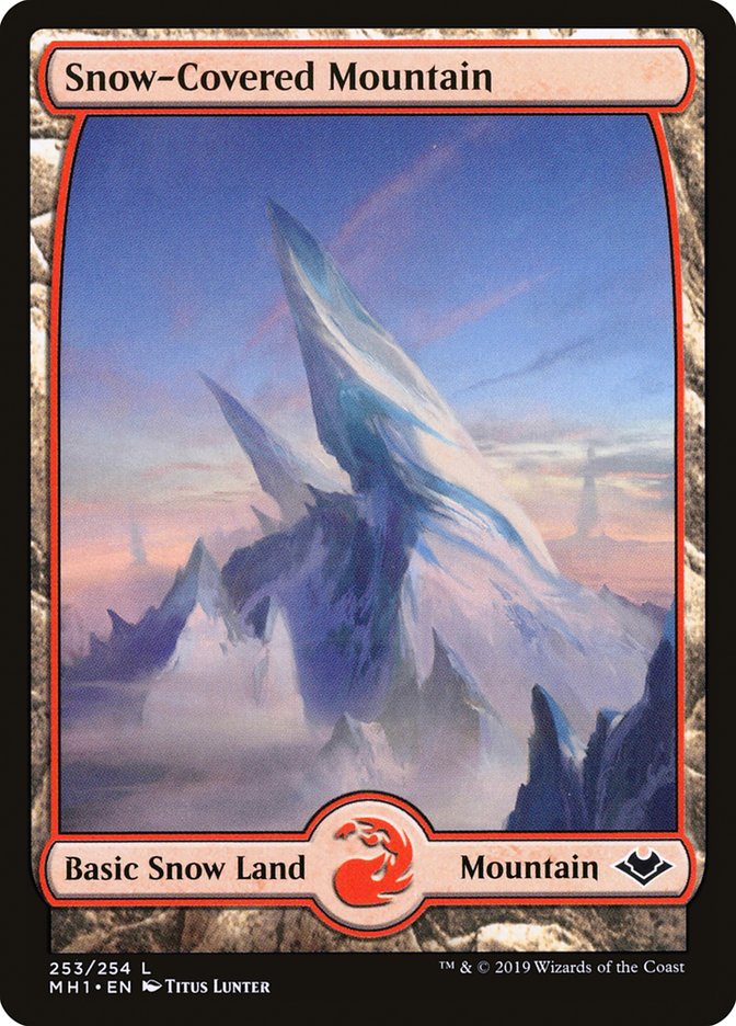 Snow-Covered Mountain [Modern Horizons] | Kessel Run Games Inc. 