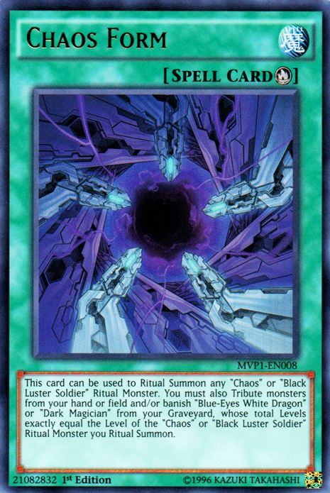 Chaos Form [MVP1-EN008] Ultra Rare | Kessel Run Games Inc. 