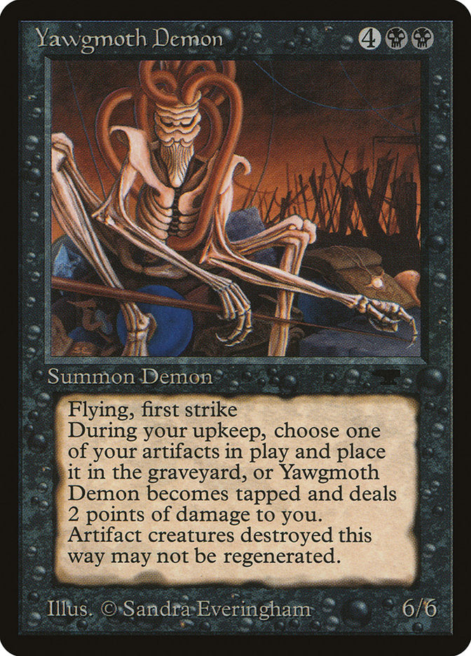 Yawgmoth Demon [Antiquities] | Kessel Run Games Inc. 