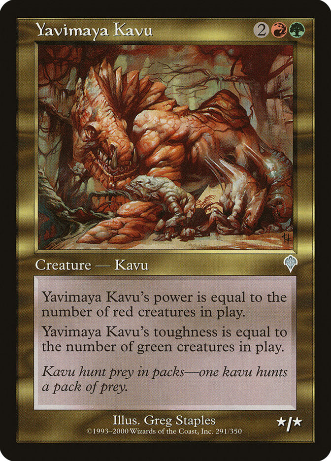 Yavimaya Kavu [Invasion] | Kessel Run Games Inc. 