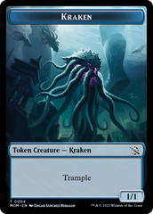 Treasure (21) // Kraken Double-Sided Token [March of the Machine Tokens] | Kessel Run Games Inc. 