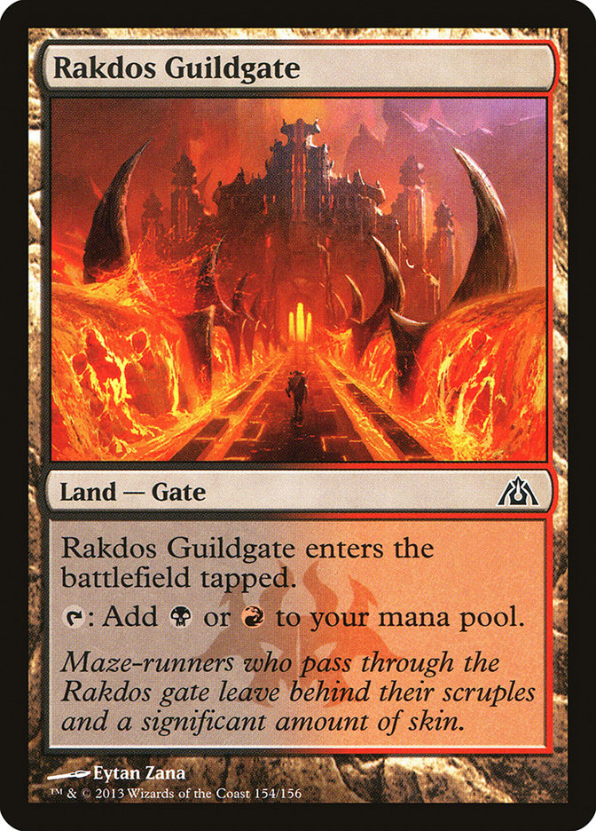 Rakdos Guildgate [Dragon's Maze] | Kessel Run Games Inc. 