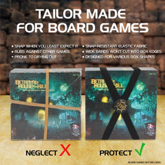 Enhance: Board Game Elastic Box Bands (Set of 5) | Kessel Run Games Inc. 