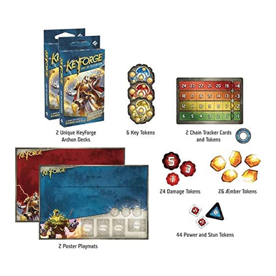 KeyForge: Age of Ascension Two-Player Starter Set | Kessel Run Games Inc. 