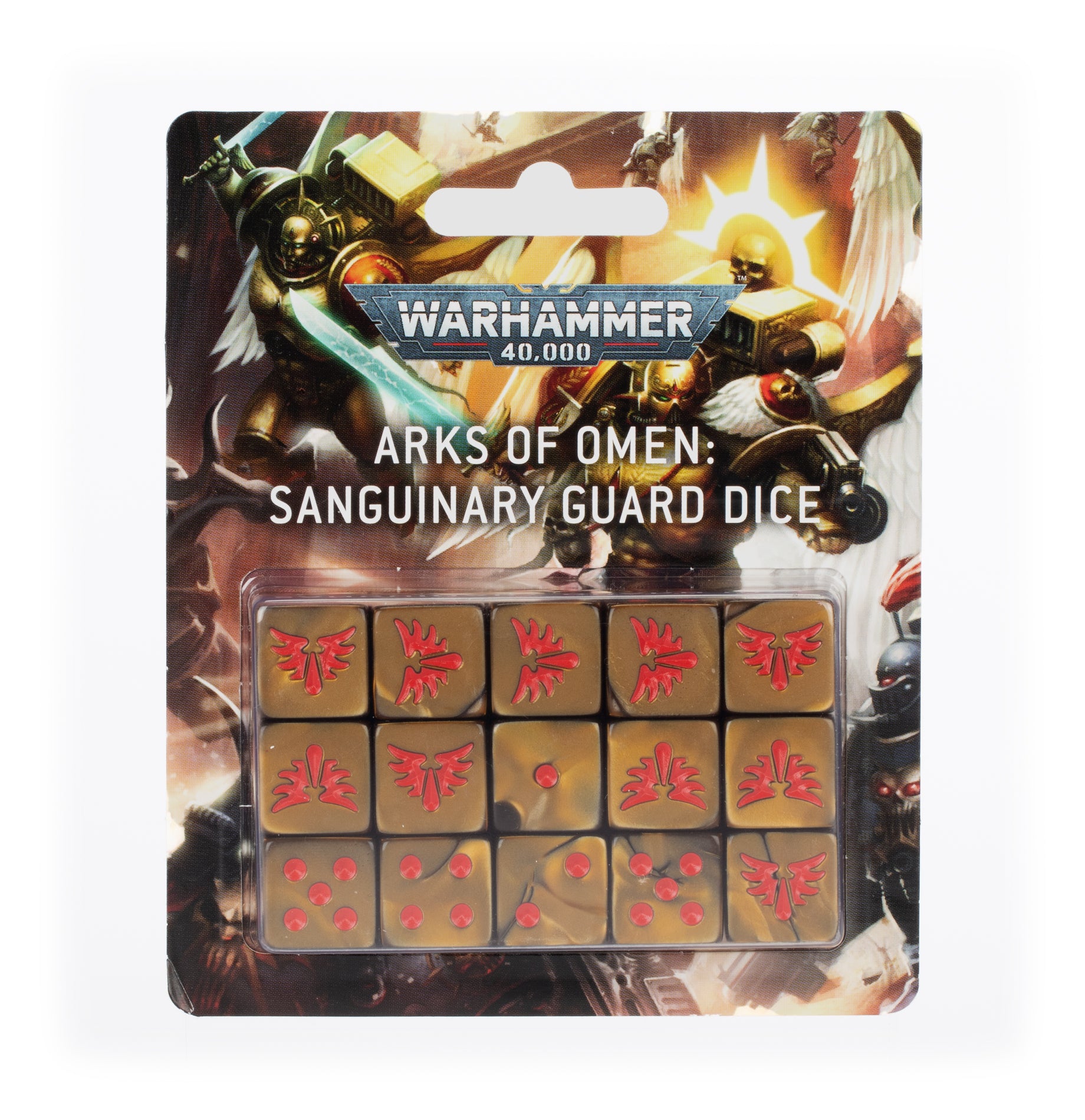 Arks of Omen: Sanguinary Guard Dice | Kessel Run Games Inc. 