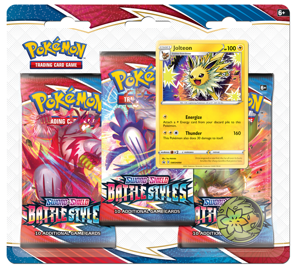 Pokémon TCG: Battle Styles 3pk Blister | Kessel Run Games Inc. 