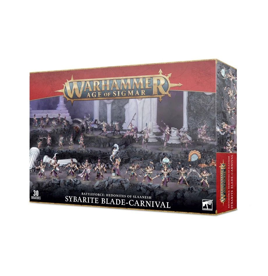 Battleforce: Hedonites of Slaanesh – Sybarite Blade-carnival | Kessel Run Games Inc. 