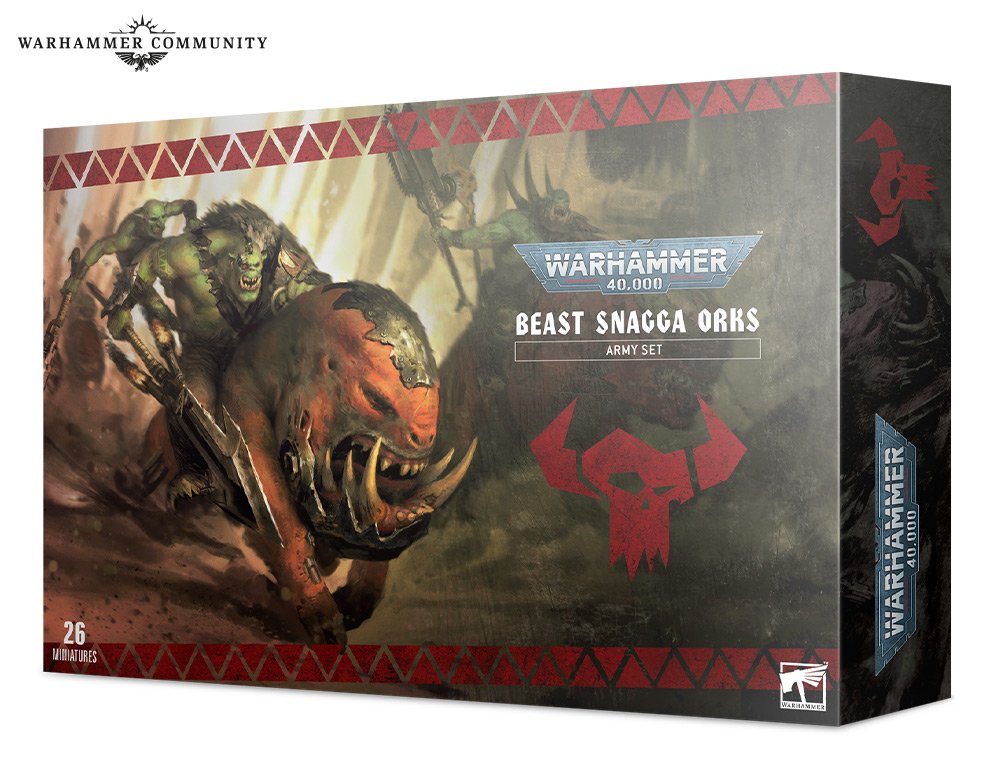 Beast Snagga Orks Army Set | Kessel Run Games Inc. 