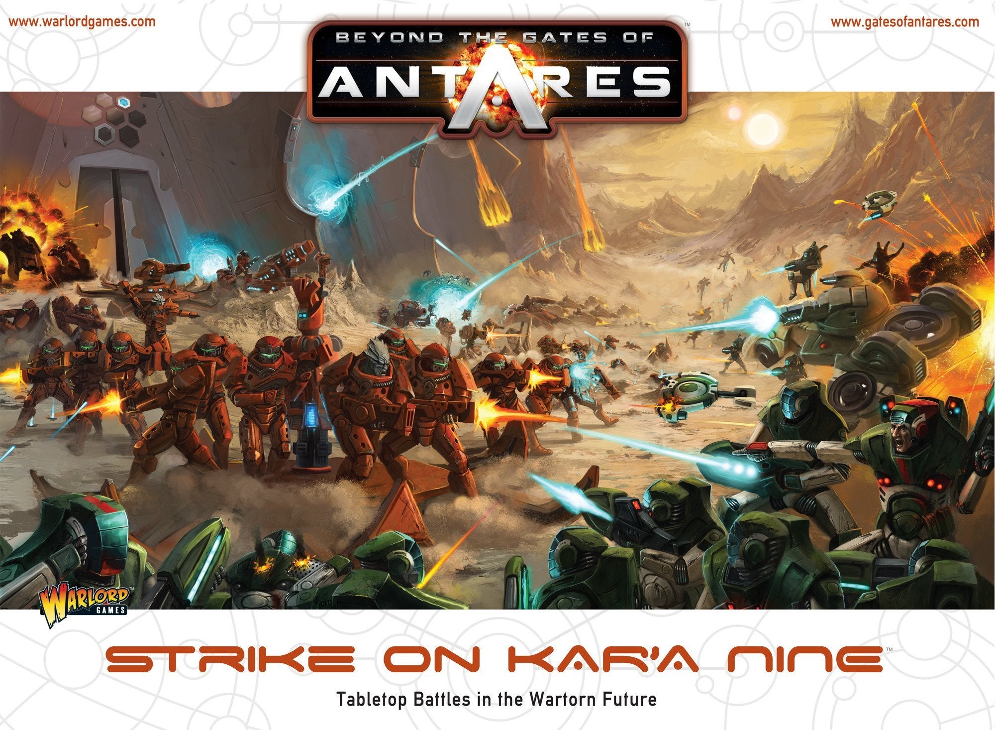 Beyond the Gates of Antares: Strike on Kar'A Nine (Starter Set) Warlord | Kessel Run Games Inc. 