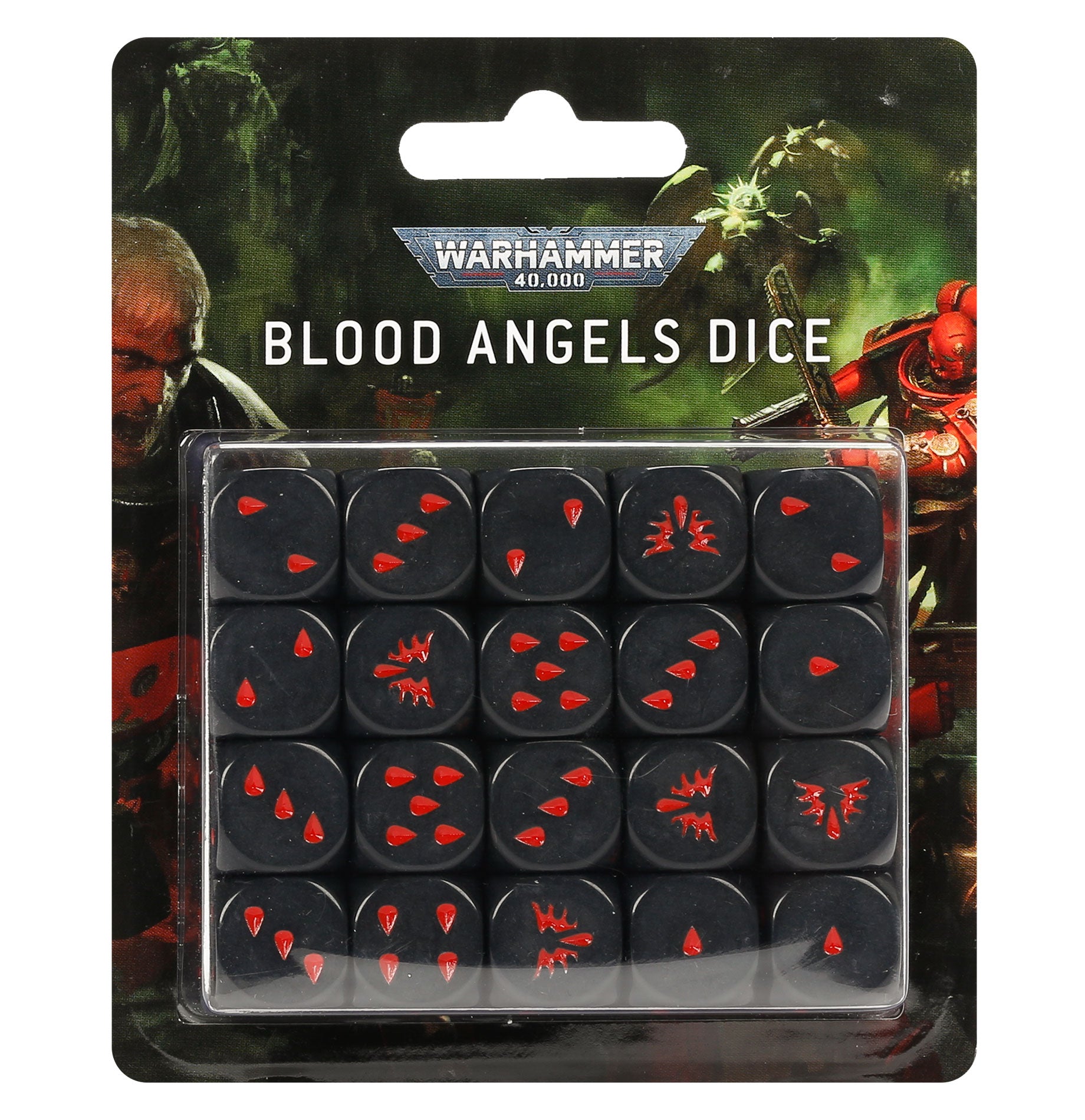 Blood Angels Dice (20D6) | Kessel Run Games Inc. 