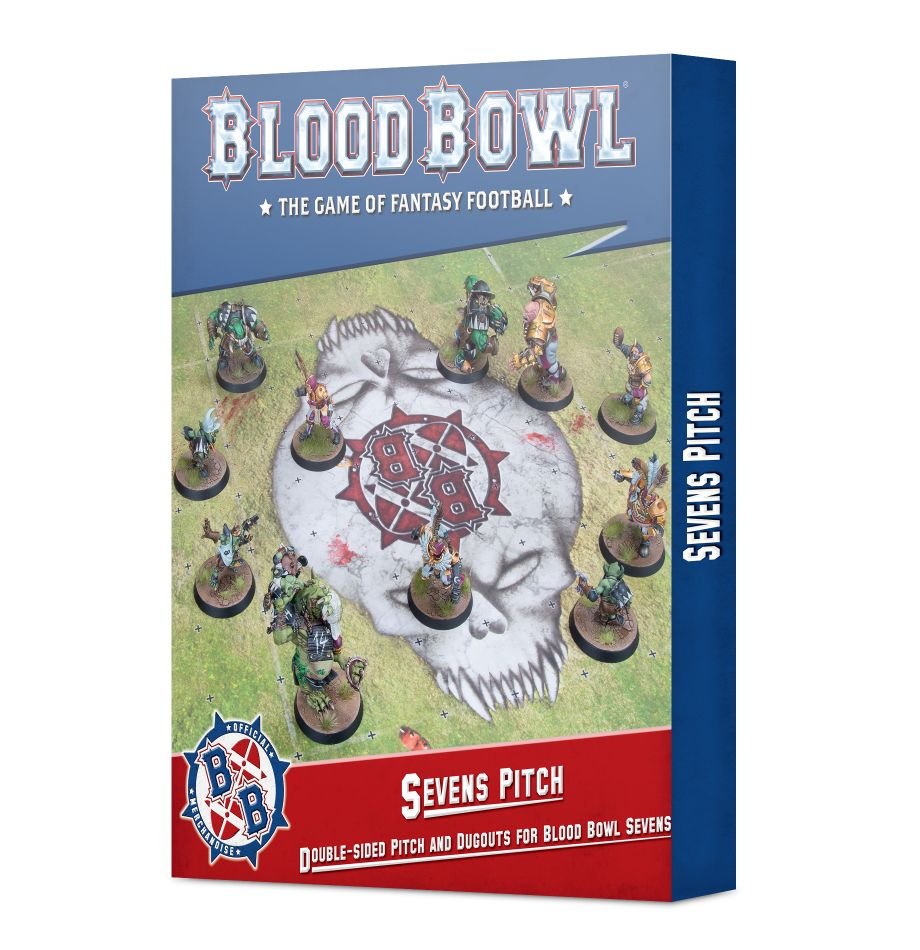 Blood Bowl Sevens Pitch: Double-sided Pitch and Dugouts | Kessel Run Games Inc. 