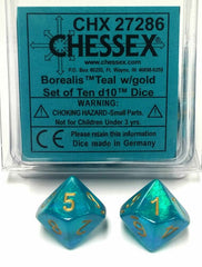 Borealis: 10D10 Dice Set | Kessel Run Games Inc. 