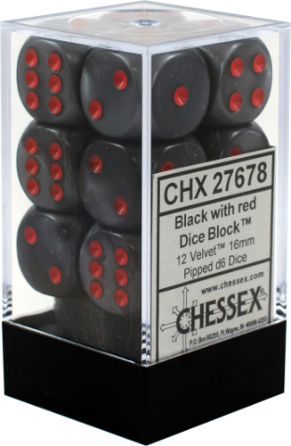 Velvet: 12D6 Dice Block | Kessel Run Games Inc. 