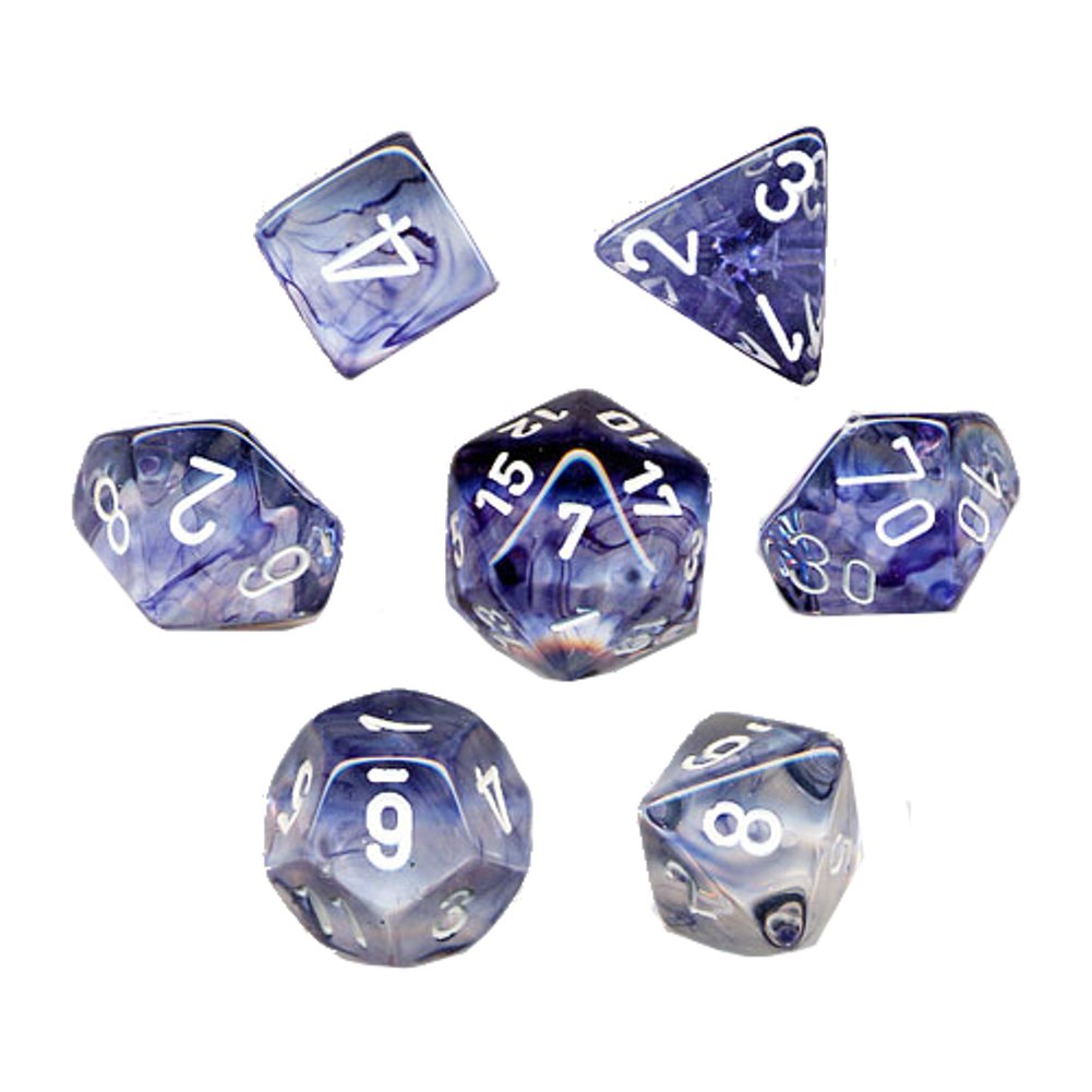 Nebula: Polyhedral 7-Die Set | Kessel Run Games Inc. 