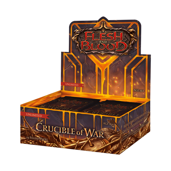 Flesh and Blood: Crucible of War Booster Box (Unlimited) | Kessel Run Games Inc. 