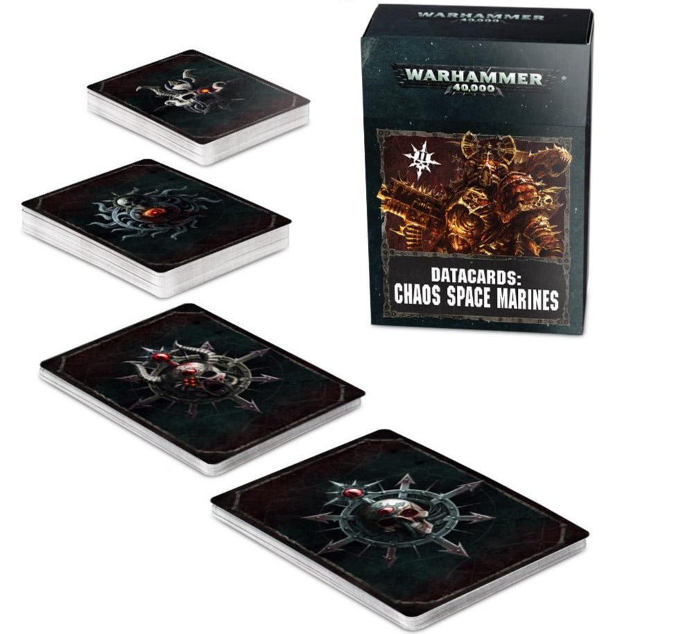 Datacards: Chaos Space Marines (2019) | Kessel Run Games Inc. 