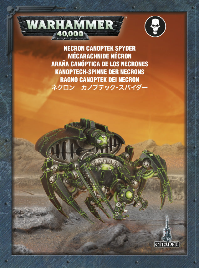 Necrons: Canoptek Spyder | Kessel Run Games Inc. 