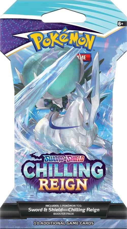 Pokémon TCG: Chilling Reign Sleeved Booster Pack | Kessel Run Games Inc. 