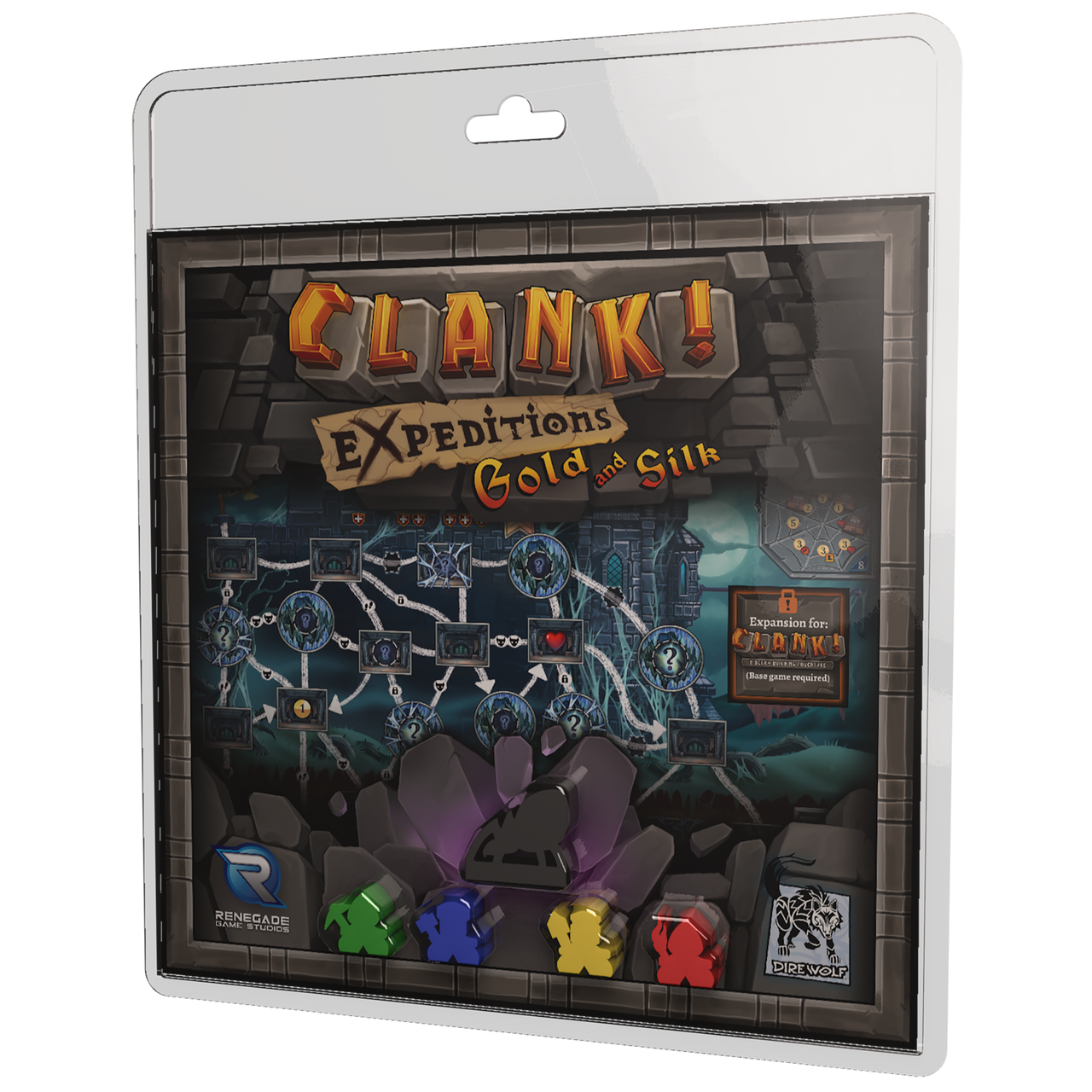 Clank! Expeditions: Gold and Silk | Kessel Run Games Inc. 