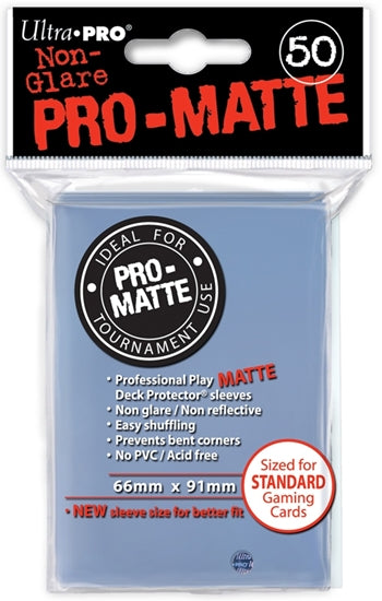 Ultra Pro: Pro-Matte Deck Protector Sleeves 50ct | Kessel Run Games Inc. 
