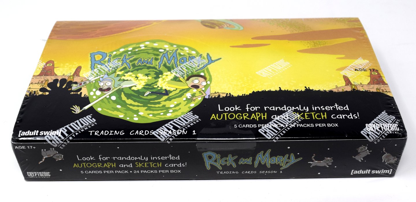 Rick and Morty Season 1 Trading Card Box | Kessel Run Games Inc. 