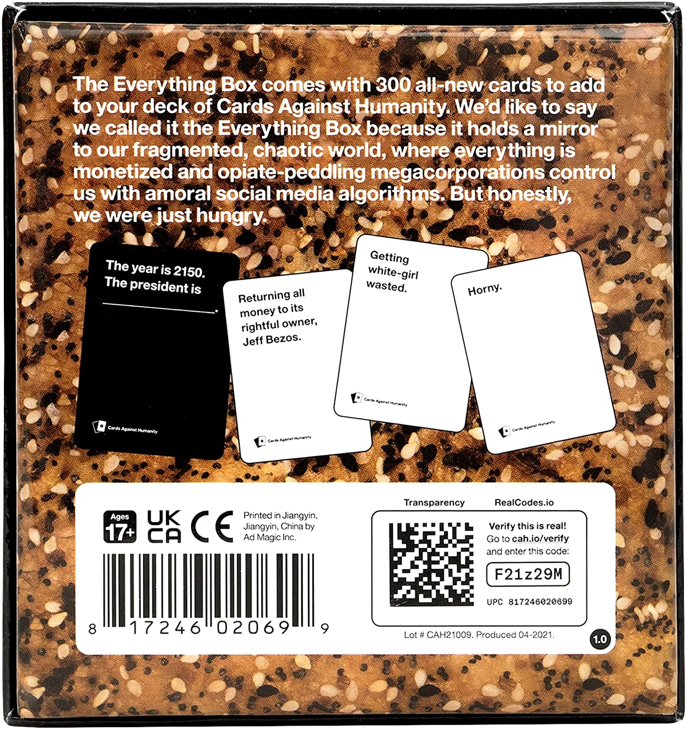Cards Against Humanity: Everything Box | Kessel Run Games Inc. 